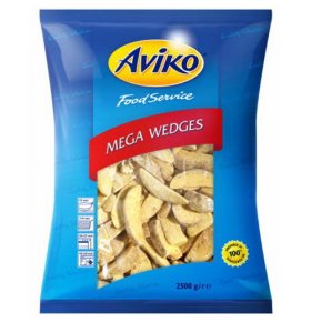 Картофельные дольки большие в кожуре Aviko 2,5 кг