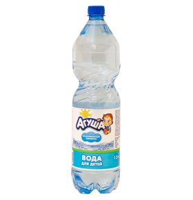Вода питьев детская без газа Агуша 1,5 л