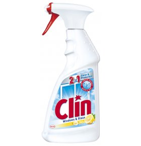 Средство для мытья окон и стекол Clin Лимон 500 мл