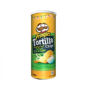 Чипсы кукурузные со вкусом сметаны Pringles 160 гр