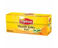 Чай черный Yellow Label к/уп Lipton 25 пак