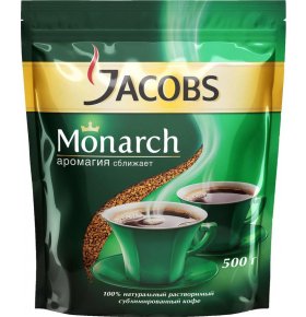 Кофе натуральный растворимый сублимированный Jacobs 500 гр