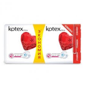 Прокладки Super Ultra Dry and Soft Absorbent ultra женские гигиенические с крылышками Kotex 16 шт