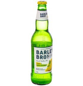 Напиток Bros Лимон и марокканская мята безалкогольный сильногазированный Barley 440 мл