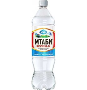 Вода минеральная лечебно-столовая газированная Мтаби 1,25 л