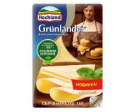 Сыр Грюнландер 50% нарезка Hochland 150 гр
