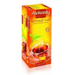 Чай черный Alokozay пакетиках 25х2г