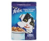 Корм для кошек Felix ягненок 85гр