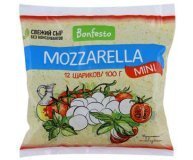 Сыр Моцарелла шарики 45% Bonfesto 125 гр