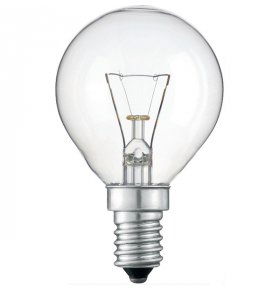 Лампа накаливания Philips P45 60W E14 CL