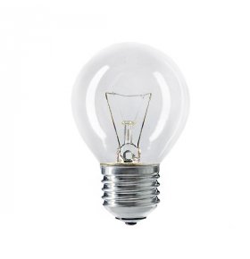 Лампа накаливания P45 240v 60w E27 прозрачная Jazzway 1 шт