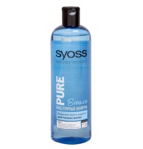 Шампунь Pure Bounce для тонких волос Syoss 500 мл