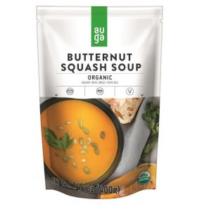 Суп-пюре тыквенный со сладким картофелем Organic Auga 400 гр