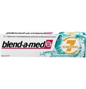 Паста зубная Blend-a-med Комплекс 7 2в1 с ополаск. 100мл
