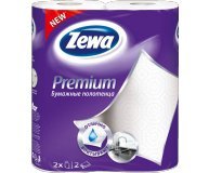 Полотенце бумажное Zewa Premium Decor 2 слоя 2шт/уп