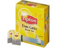 Чай Lipton Earl Grey черный с бергамотом 100х2г