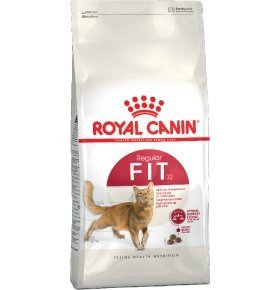 Сухой корм Royal Canin Fit для взрослых котов от 1 года бывающих на улице 400г