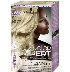 Краска для волос Color Expert 9.1 Холодный блонд Schwarzkopf 167 мл