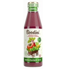 Сок Ягодная смесь с овощами и шпинатом Goodini 0,75 л