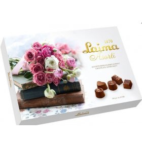 Ассорти шоколадных конфет Laima Книги 190 гр