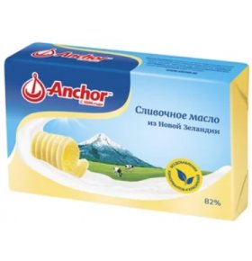 Масло сливочное 82% Anchor 400 г