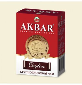 Чай черный Akbar Ceylon 100 гр
