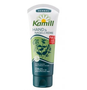 Крем для рук и ногтей Пять трав Herbal Kamill 100 мл