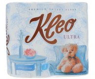 Туалетная бумага Ultra 3-слойная Kleo 4 шт