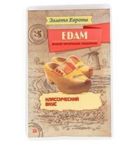 Сыр Эдам 45% Золото Европы 150 гр
