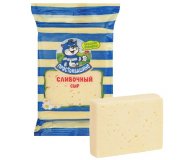 Сыр сливочный полутвердый кусок 50% Простоквашино 180 гр