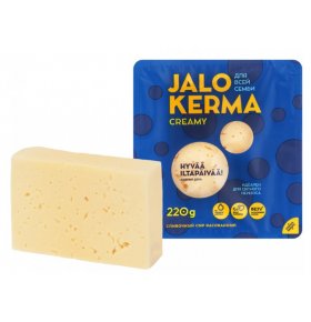 Сыр полутвердый Сливочный 50% Jalo Kerma 220 гр