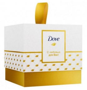Набор подарочный С Любовью Для Вас крем-мыло + крем для тела Dove