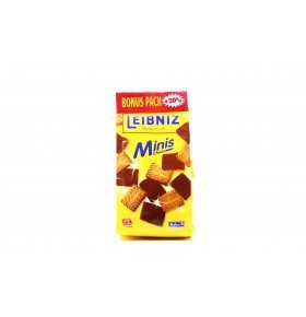 Печенье Minis Choco с молочным шоколадом Leibniz 100г