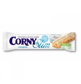 Батончик злаковый йогурт Corny Slim 20 гр
