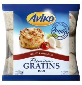 Картофельная запеканка с помидорами и сыром моцарелла Aviko 1,5 кг