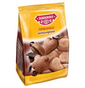 Пряники шоколадные Яшкино 350 гр
