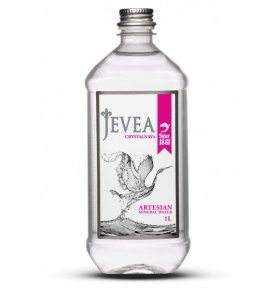 Вода минеральная Живея Кристальная Природная питьевая столовая негазированная Jevea cristalnaya 1 л