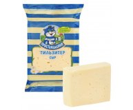 Сыр тильзитер полутвердый кусок 45% Простоквашино 180 гр