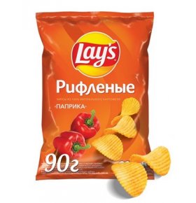 Картофельные чипсы Паприка Lay's 90 гр