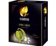 Чай черный 100шт 2г в пакетиках Curtis Earl Grey