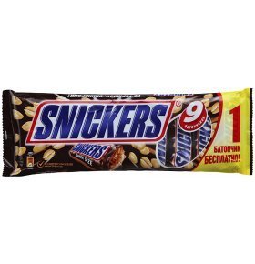 Батончики Snickers 9 х 40 гр