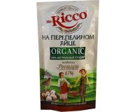 Майонез на перепелином яйце органик 67% Mr.Ricco 400 мл