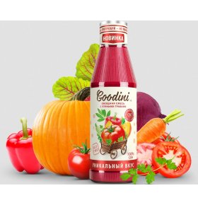 Сок овощи и пряные травы Goodini 0,75 л