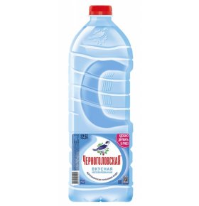 Вода негазированная Черноголовская вкусная артезианская питьевая 2,5 л