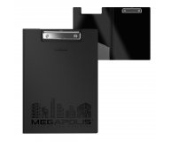 Папка-планшет пластиковая Megapolis A4 черный Erich Krause 1 шт