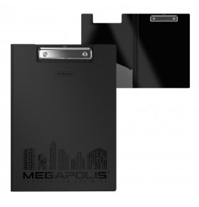 Папка-планшет пластиковая Megapolis A4 черный Erich Krause 1 шт