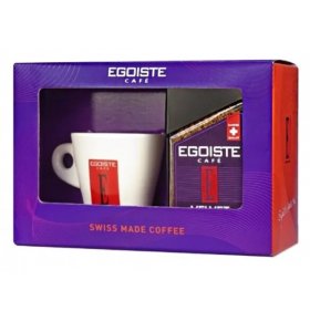 Кофе растворимый Velvet подарочный набор с кружкой Egoiste 95 гр