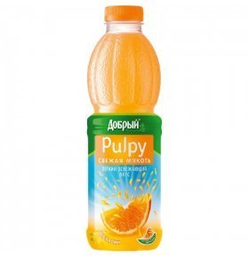 Сокосодержащий напиток Добрый Pulpy апельсин 0,9л