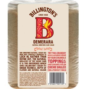 Нерафинированный тростниковый сахар Billingtons Demerara 3 кг