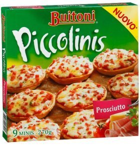 Пицца Piccolinis ветчинная Buitoni 270 гр